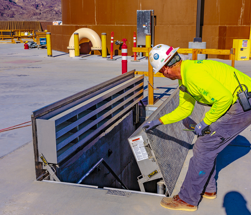 Lake Mead Low Lake Level Pumping Station, which is set to open in 2020 